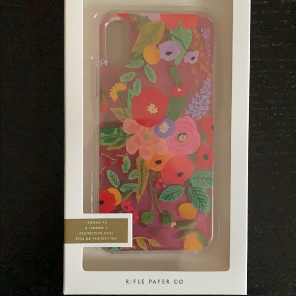 Rifle Paper Co iPhone case-Garden Party blush
